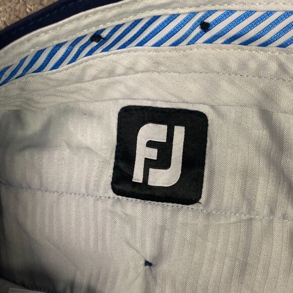 FootJoy Golf Shorts Men's 40 Navy Blue Performance Wear Stretch 10" Inseam - Picture 7 of 13